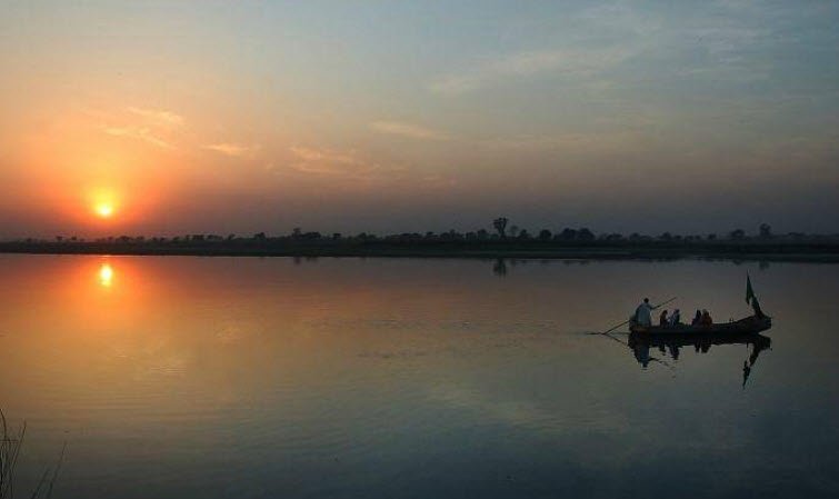 Manchar Lake, Sindh, Pakistan